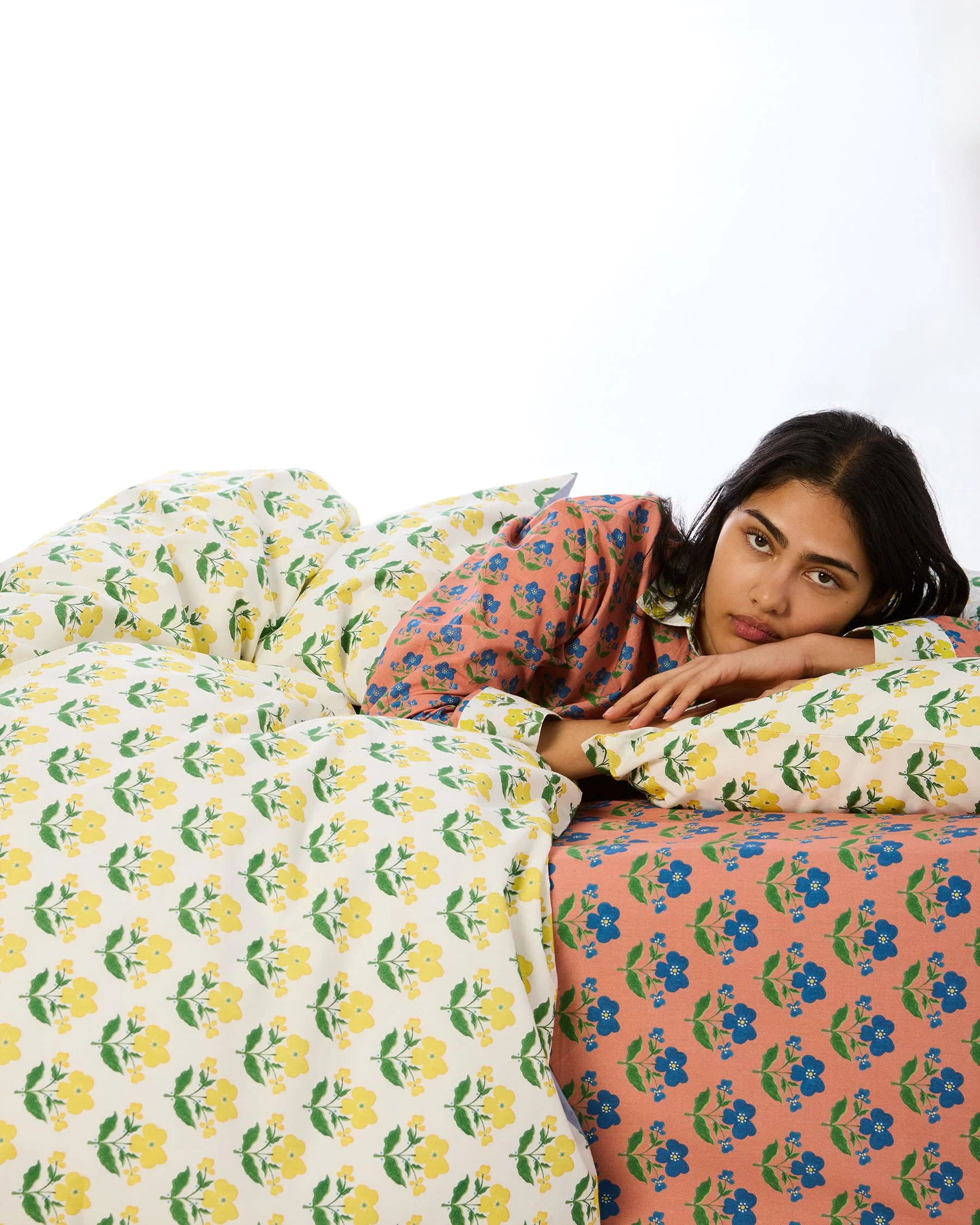 Kip & Co X Anna Spiro Indian Summer Yellow Bed Linen - Image 13