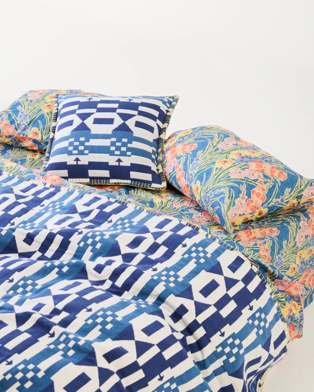 Kip & Co X Anna Spiro Tik Tak Woven Throw - Image 4