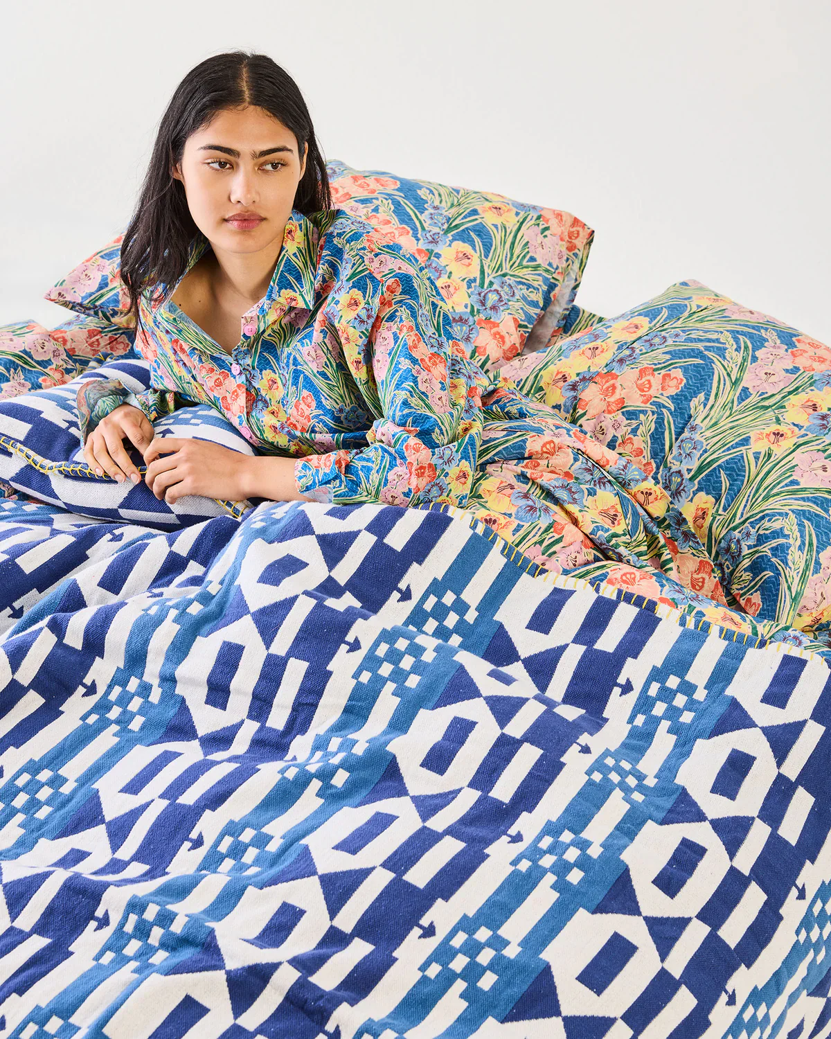 Kip & Co X Anna Spiro Tik Tak Woven Throw - Image 6