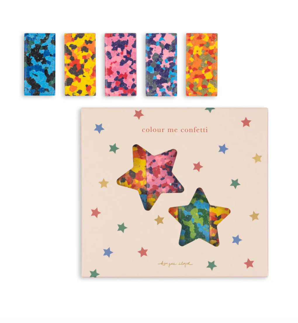 Konges Sløjd Confetti Crayons - Image 3