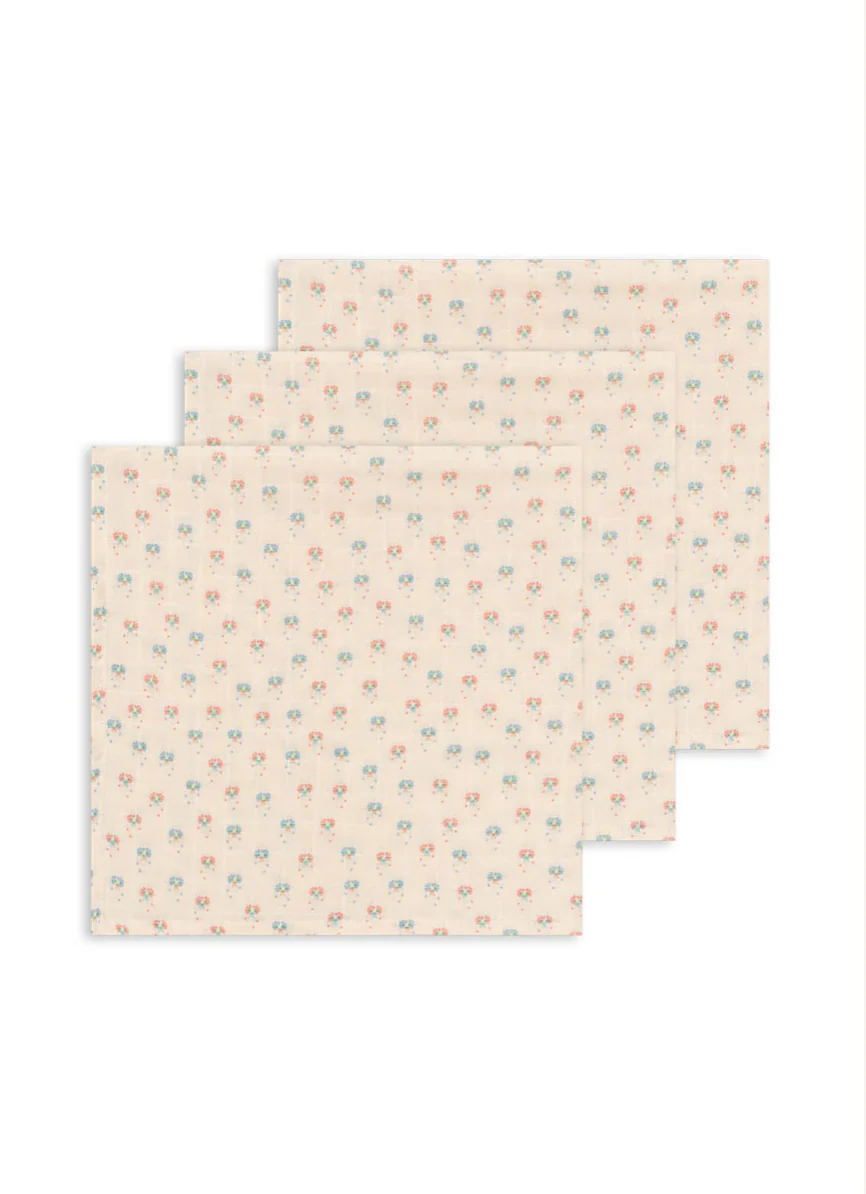 Konges Sløjd Muslin Cloth Set of 3 - Image 3