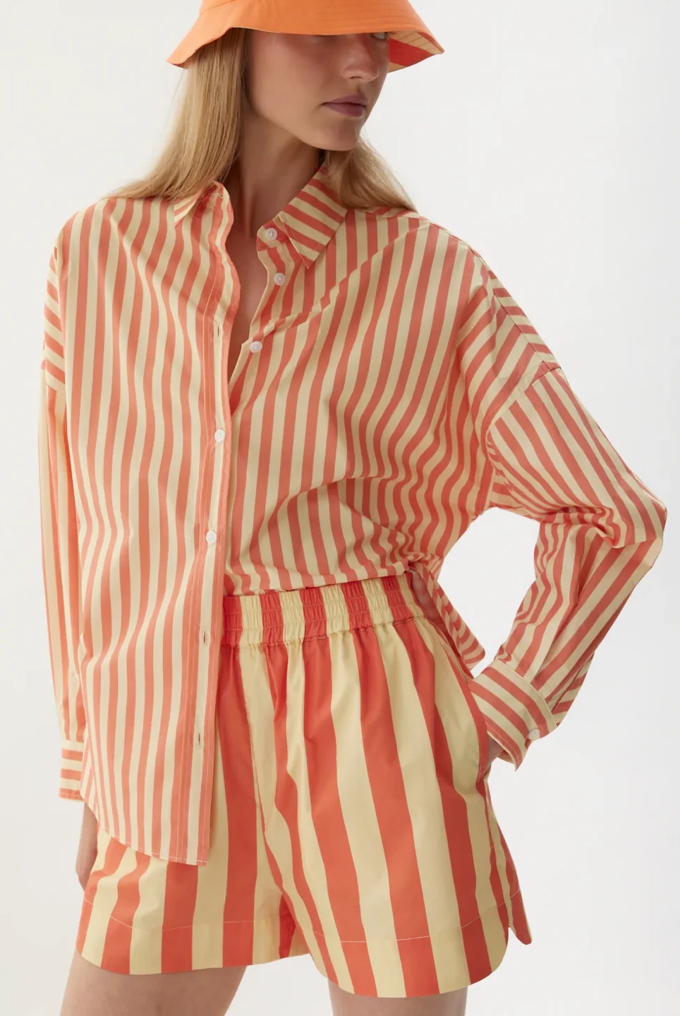LMND Chiara Classic Stripe Short WAS $160 - Image 20