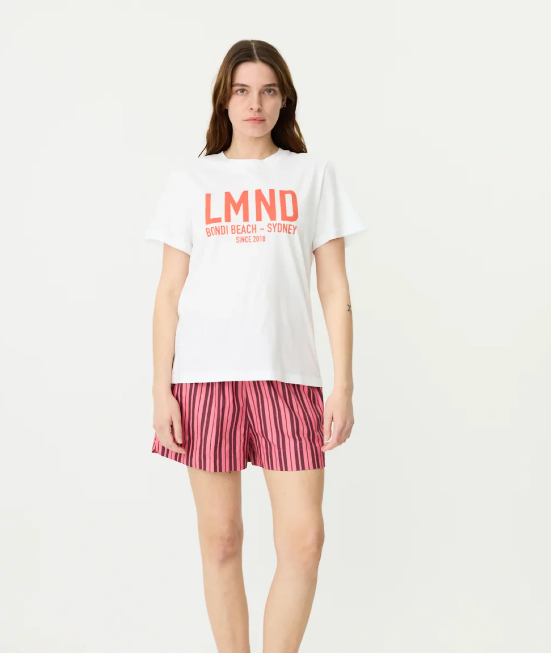 LMND Chiara Classic Stripe Short WAS $160 - Image 7