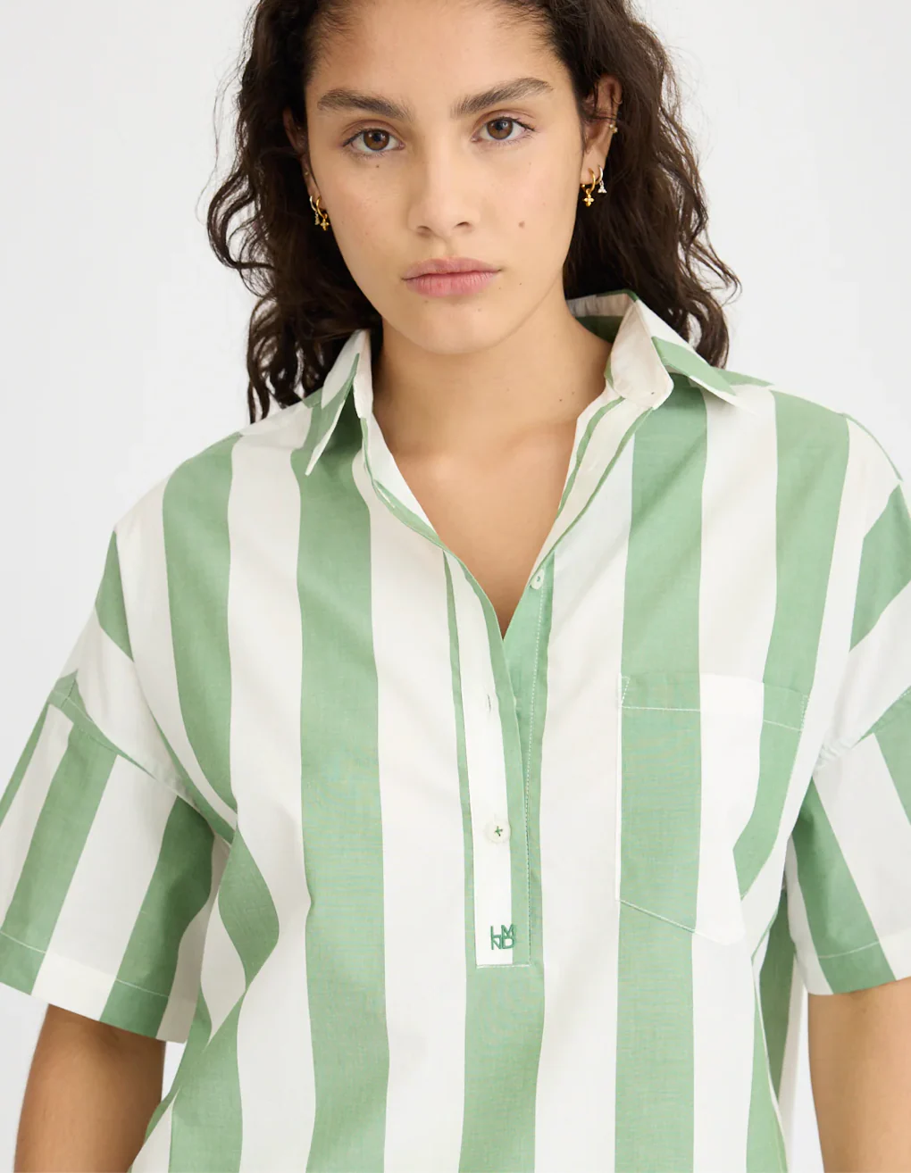LMND Chiara Half Placket Shirt - Image 5