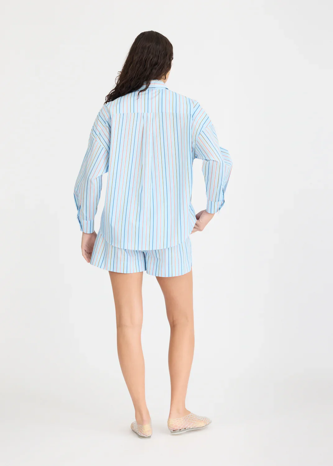 LMND Chiara Long Sleeve Stripe Shirt - Image 6