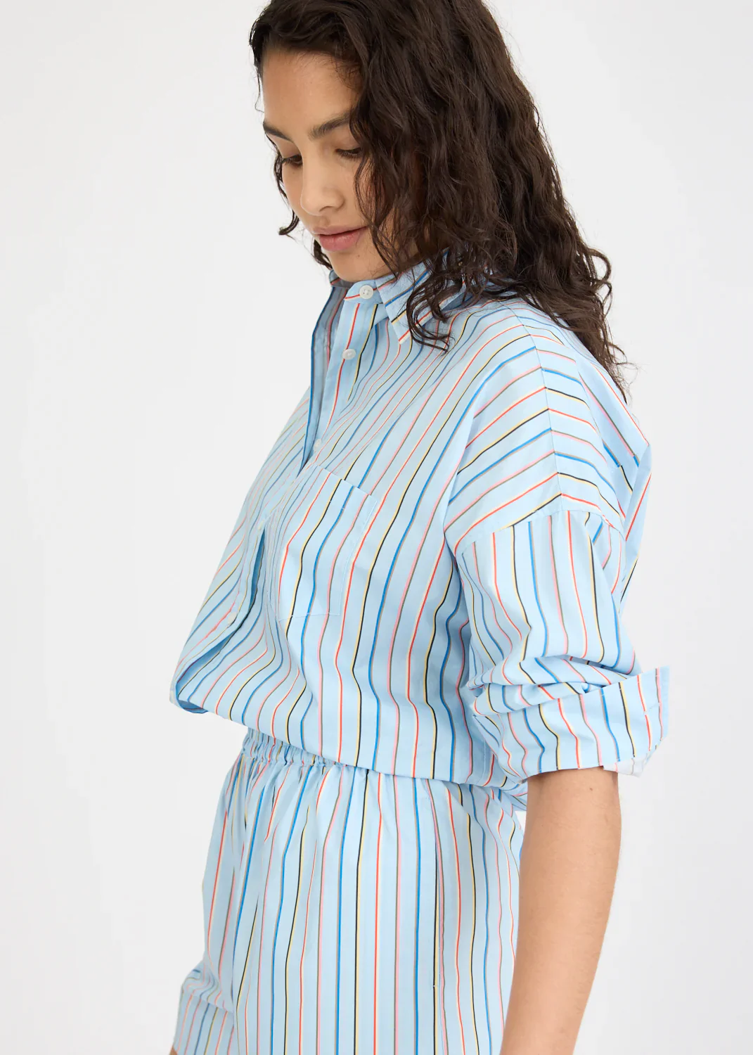 LMND Chiara Long Sleeve Stripe Shirt - Image 8