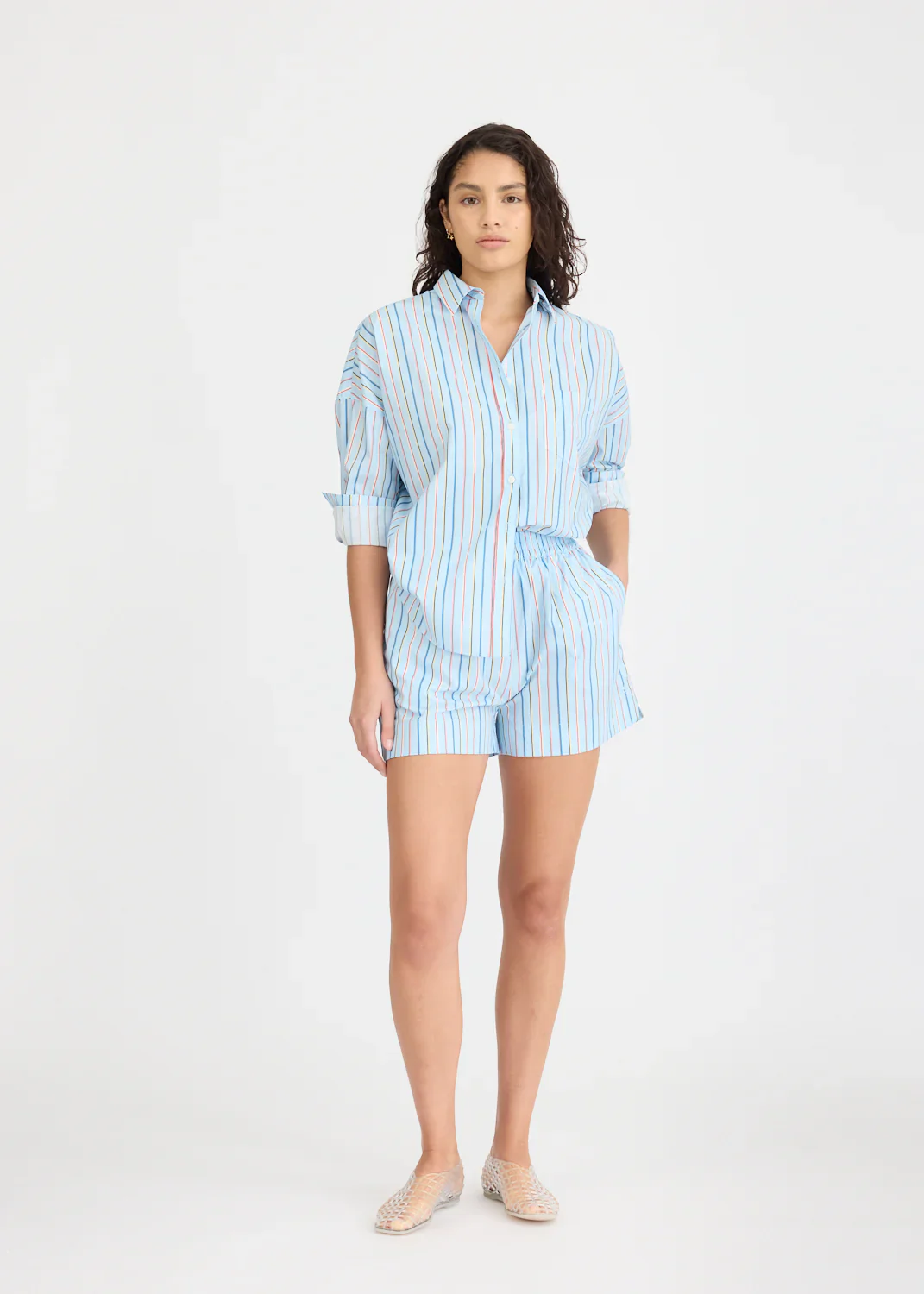 LMND Chiara Long Sleeve Stripe Shirt - Image 9