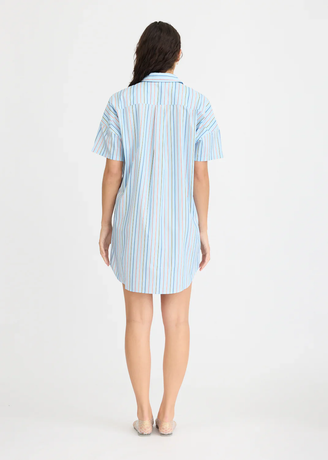 LMND Chiara Mini Dress Multi Stripe - Image 3