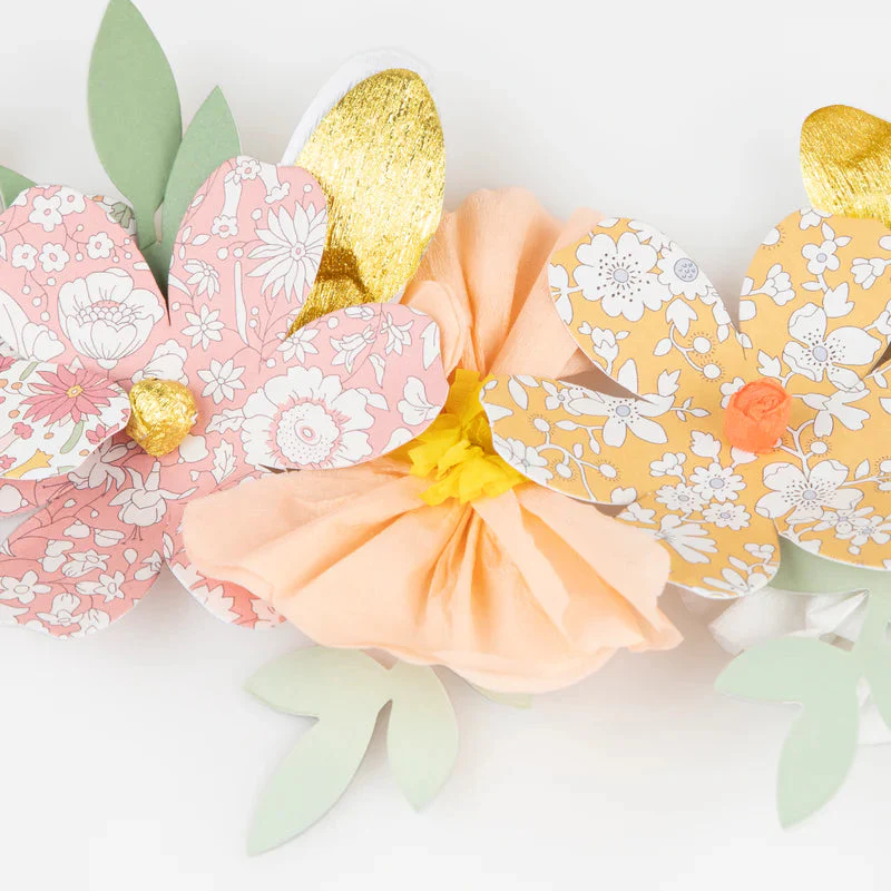 Meri Meri X Liberty Flower Garland - Image 2