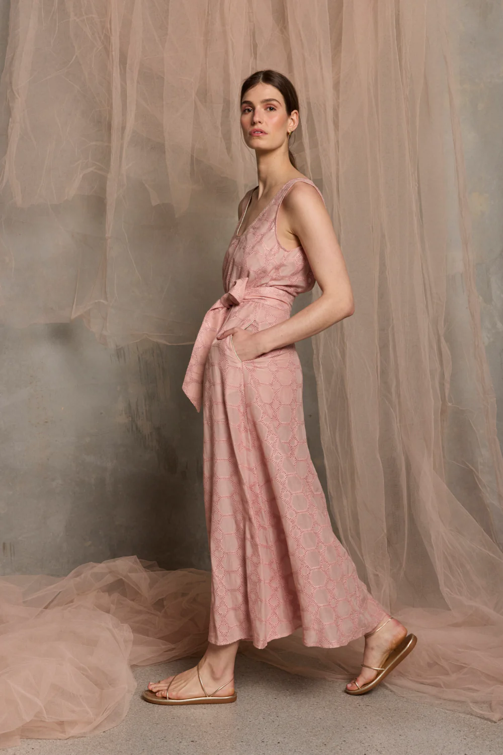 Milazzo Belted Maxi Dress WAS $595 - Image 11