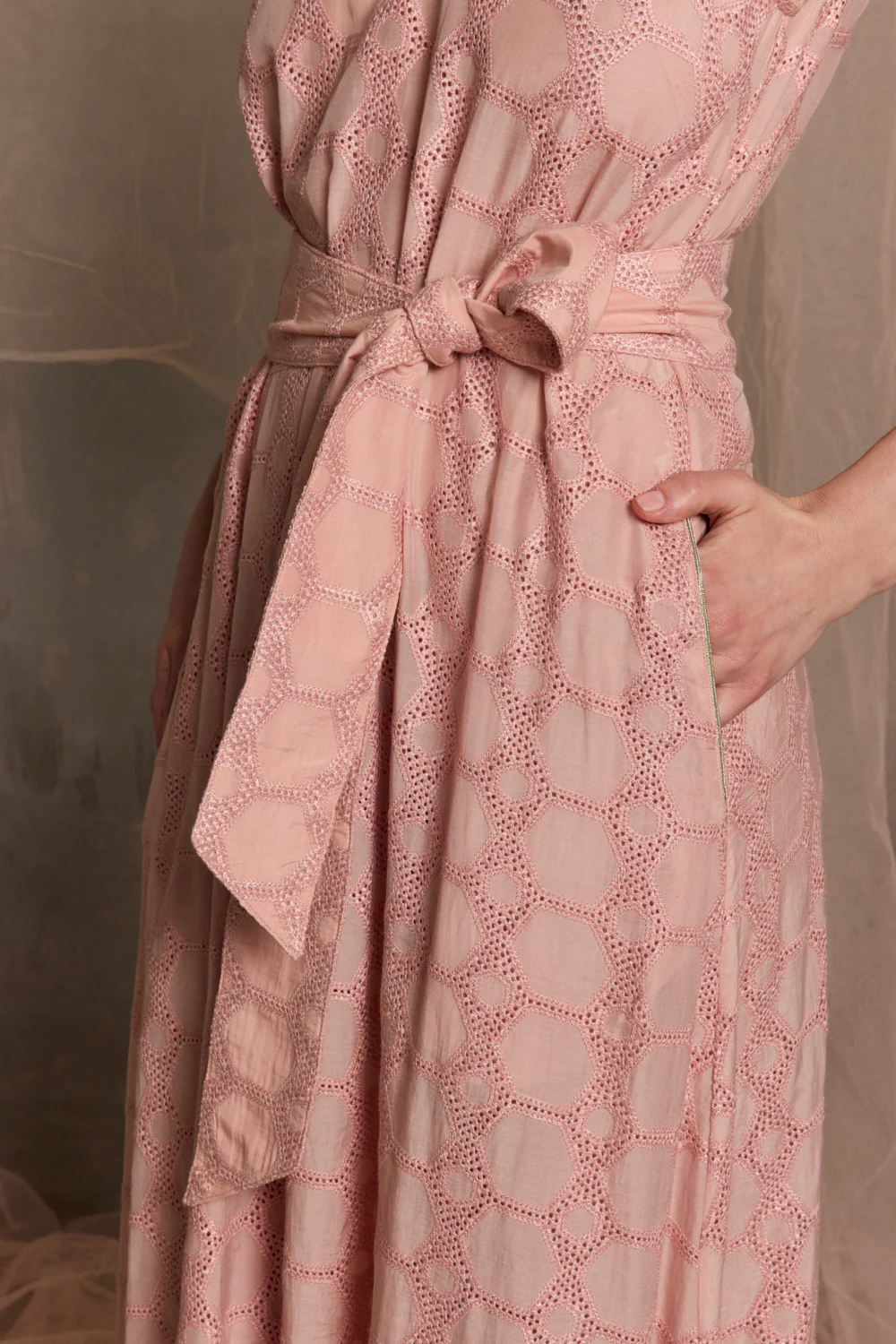 Milazzo Belted Maxi Dress WAS $595 - Image 3
