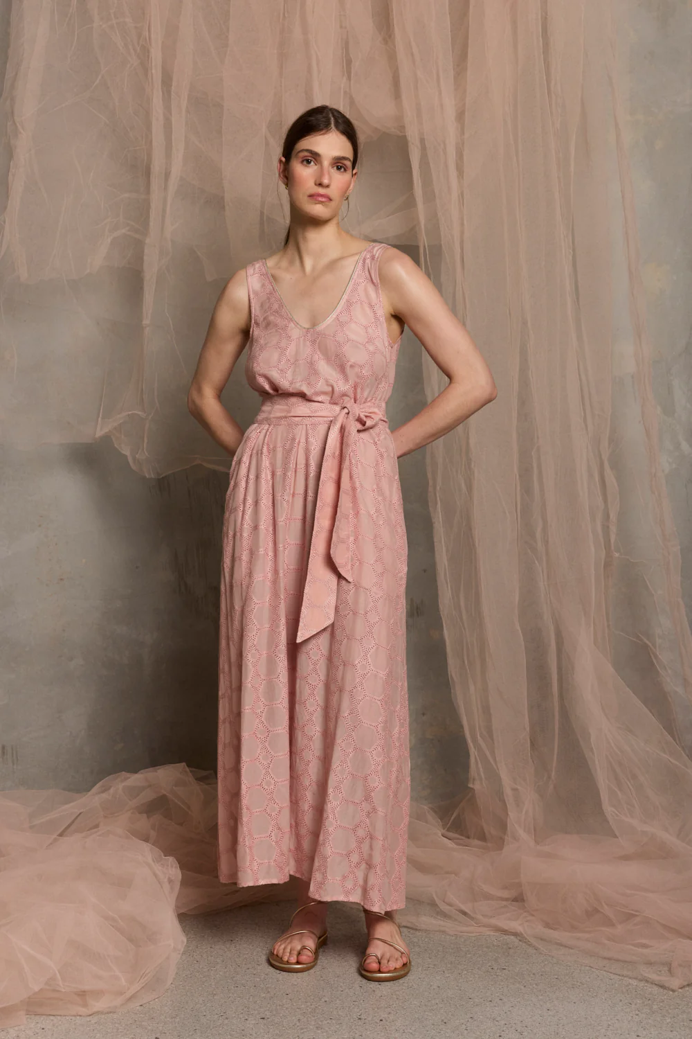 Milazzo Belted Maxi Dress WAS $595 - Image 5