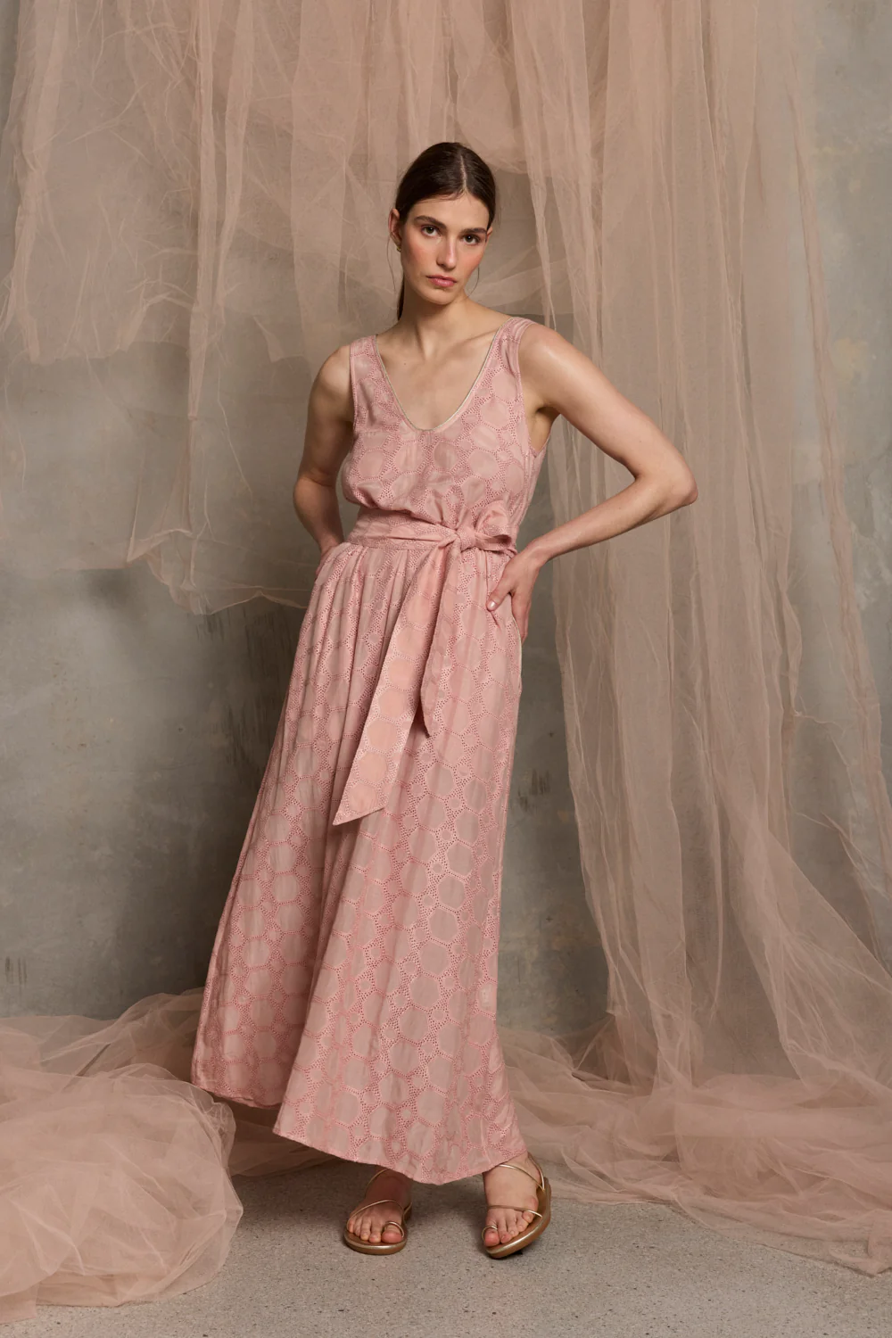 Milazzo Belted Maxi Dress WAS $595 - Image 6