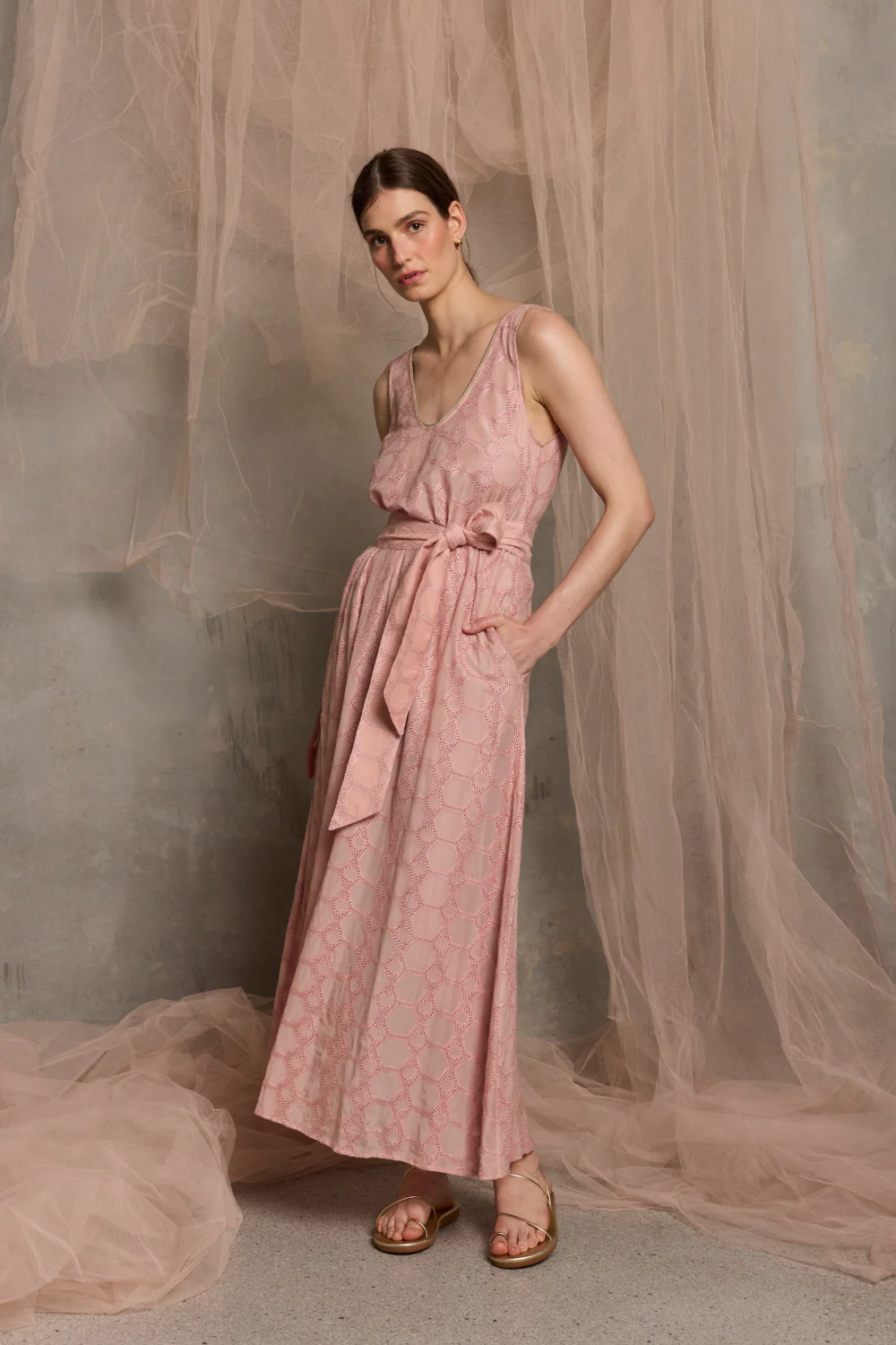 Milazzo Belted Maxi Dress WAS $595 - Image 7