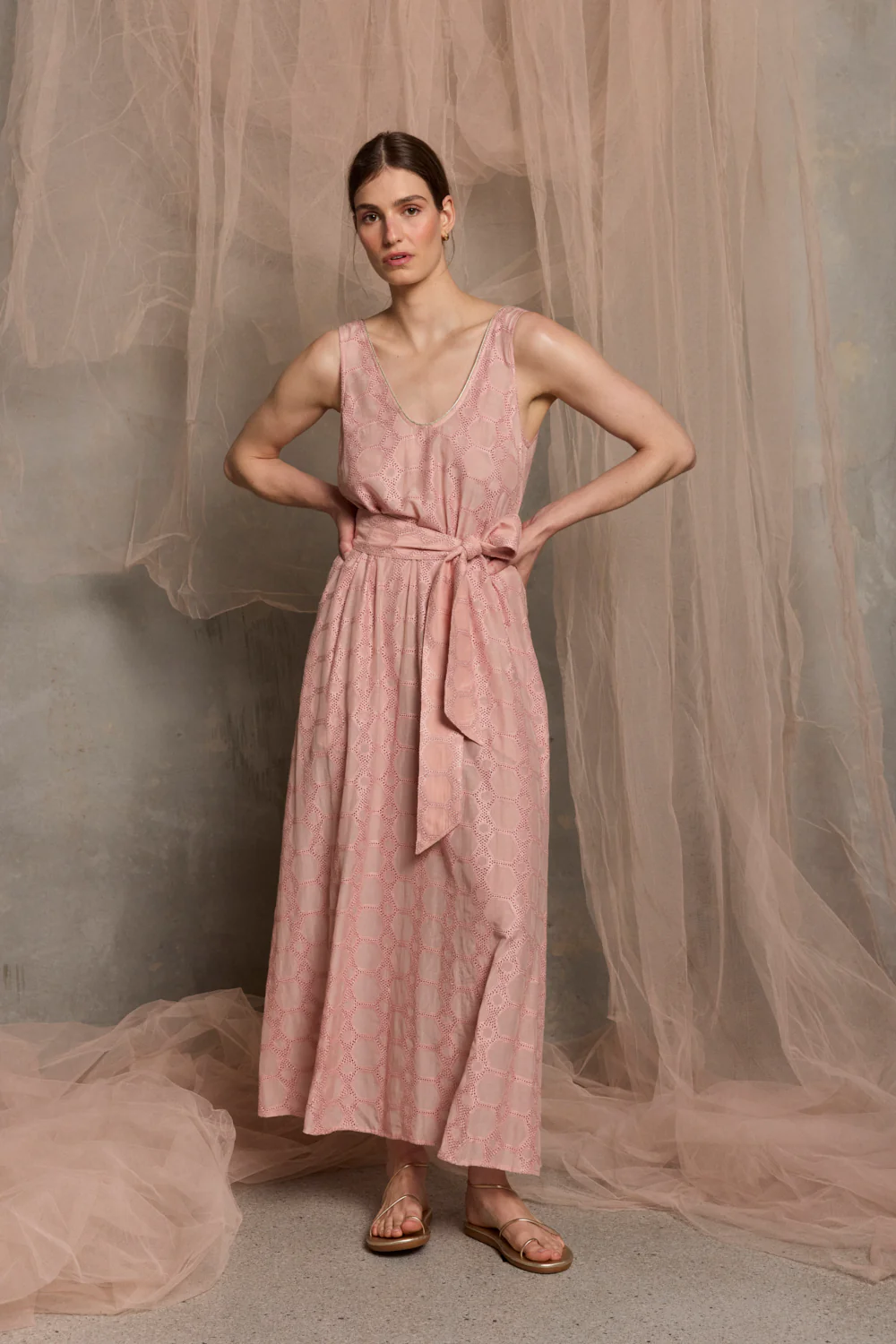 Milazzo Belted Maxi Dress WAS $595 - Image 8