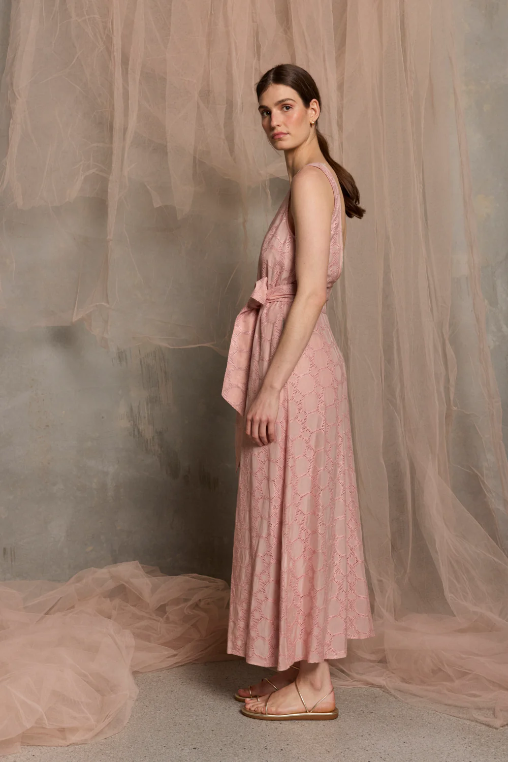 Milazzo Belted Maxi Dress WAS $595 - Image 9