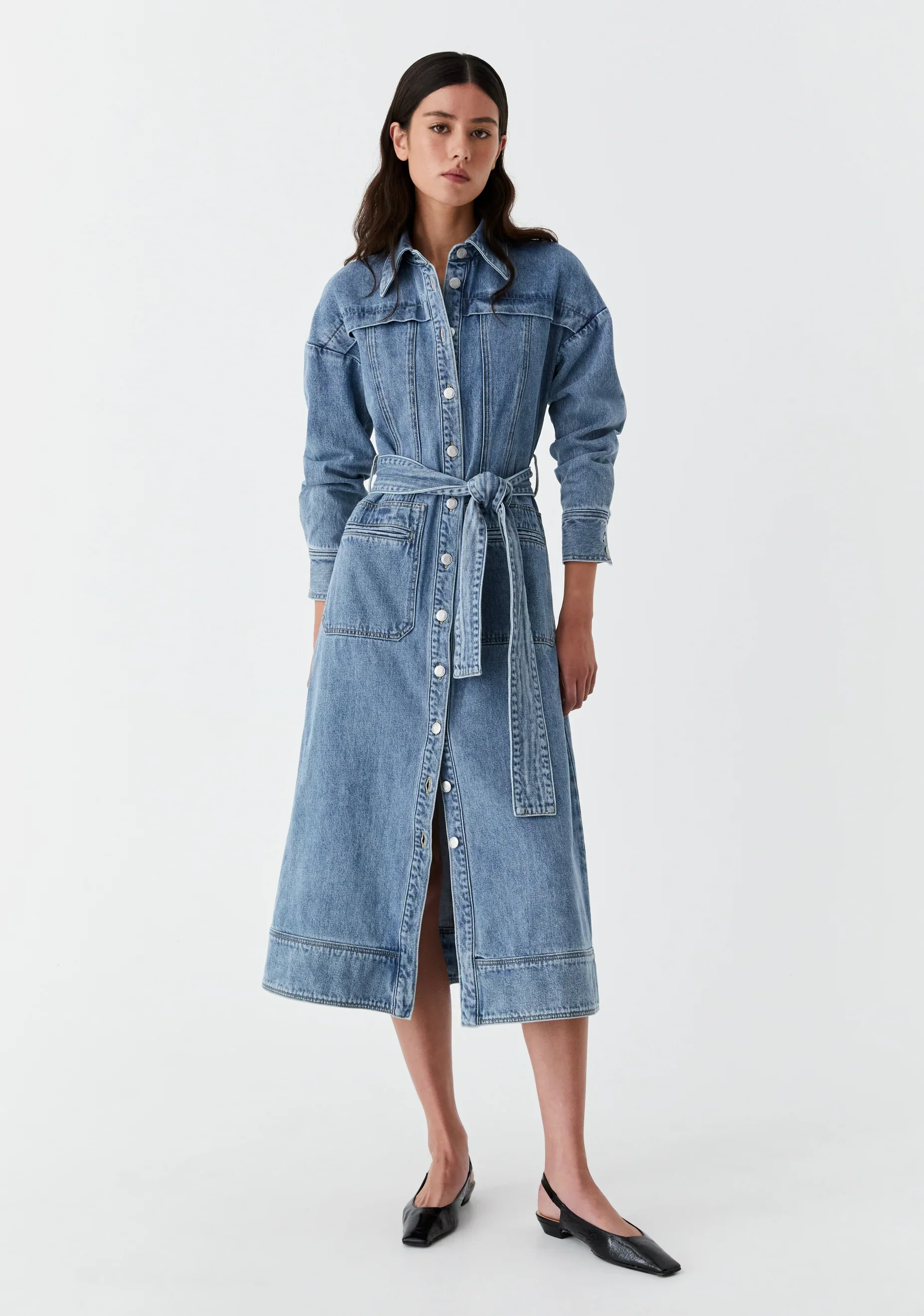Morrison Isaac Denim Dress WAS $399.95
