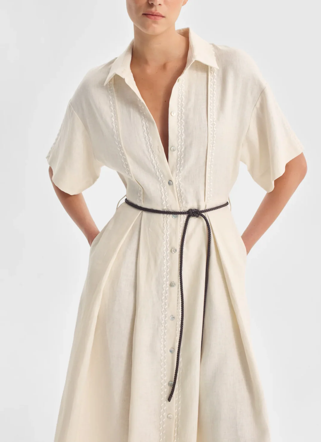 Morrison Maisey Linen Dress WAS $499