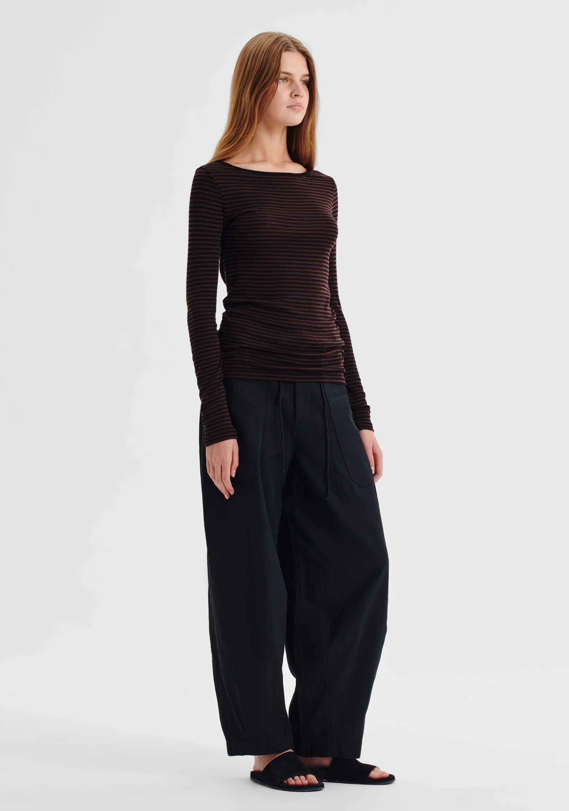 Morrison Merino Stripe Round Neck - Image 3