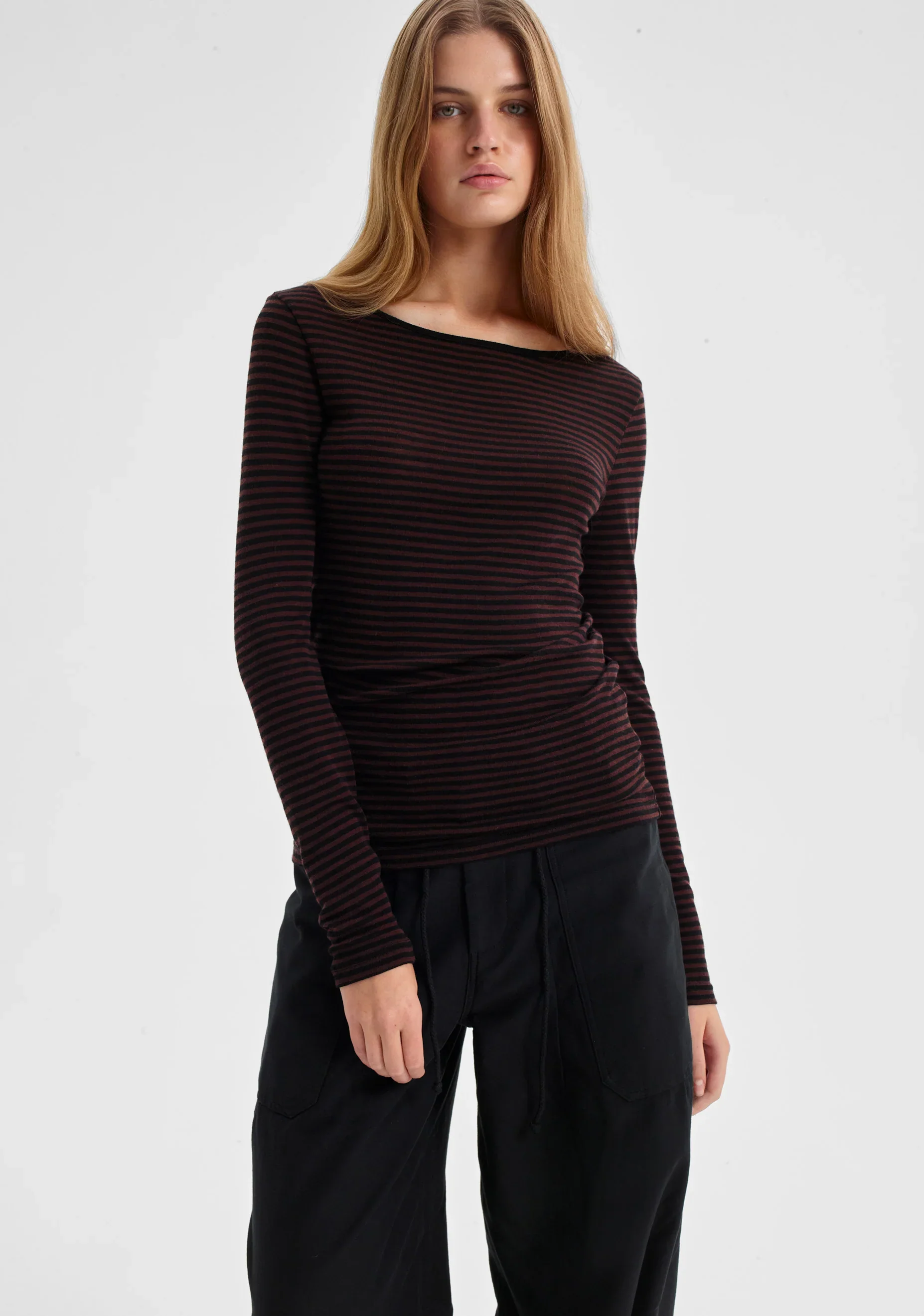 Morrison Merino Stripe Round Neck - Image 4