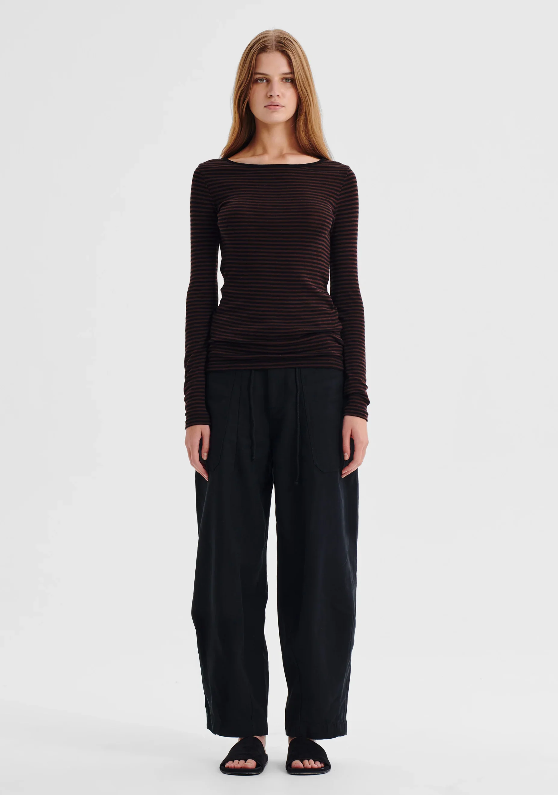 Morrison Merino Stripe Round Neck - Image 5