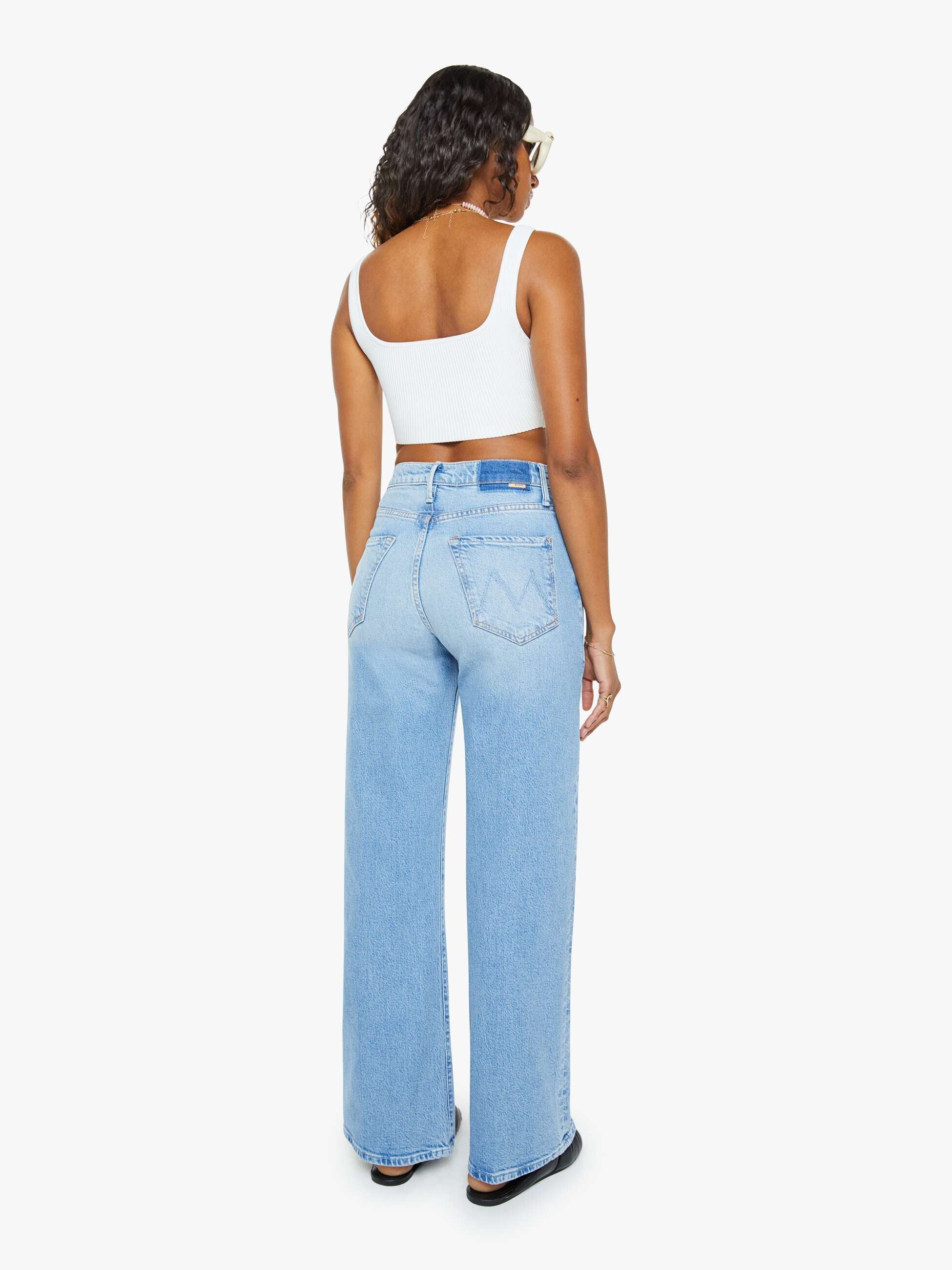 Mother Lasso Sneak Jeans - Image 3