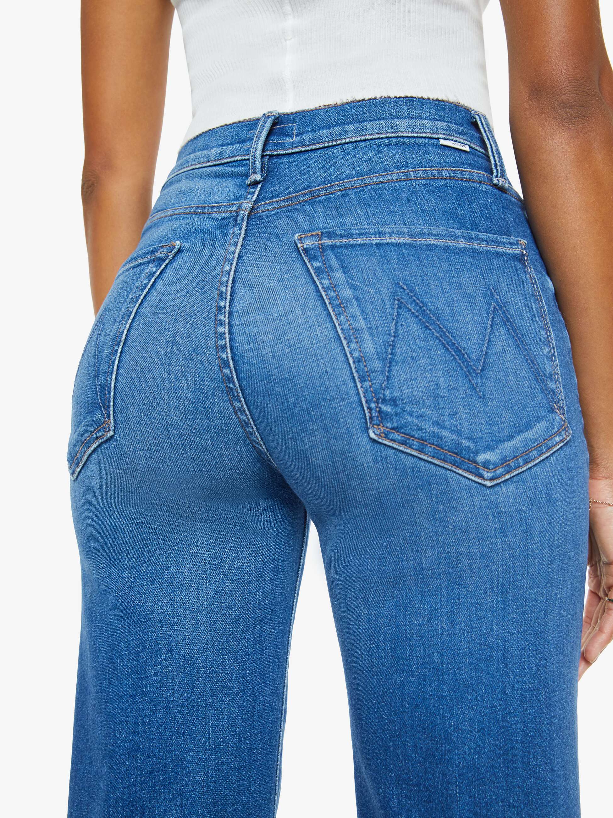Mother Rambler Zip Flood Jeans - Image 4