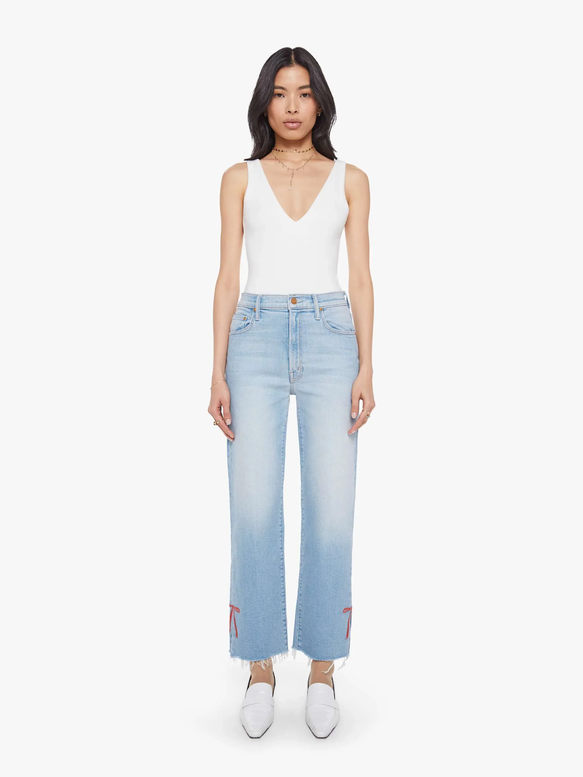 Mother The Rambler Zip Slice Hover Fray - Image 5