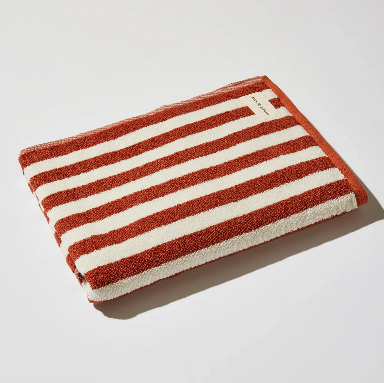 Nunu Sky Red Ochre Stripe Bath Collection - Image 5