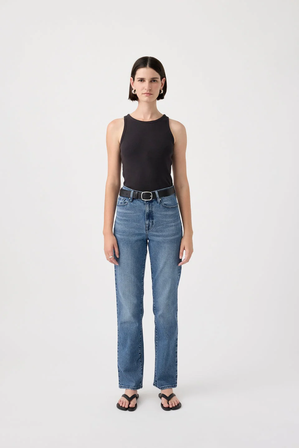 Outland Denim High Straight Jean WAS $300 - Image 4