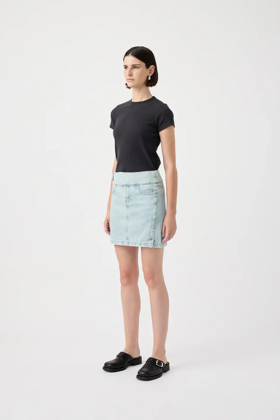 Outland Denim Marine Skirt WAS $310 - Image 4