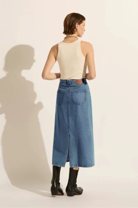 Outland Denim Ruby Maxi Skirt WAS $290 - Image 3