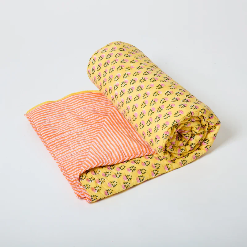 Picnic Folk Kids Reversible Cotton Sleeping Bag