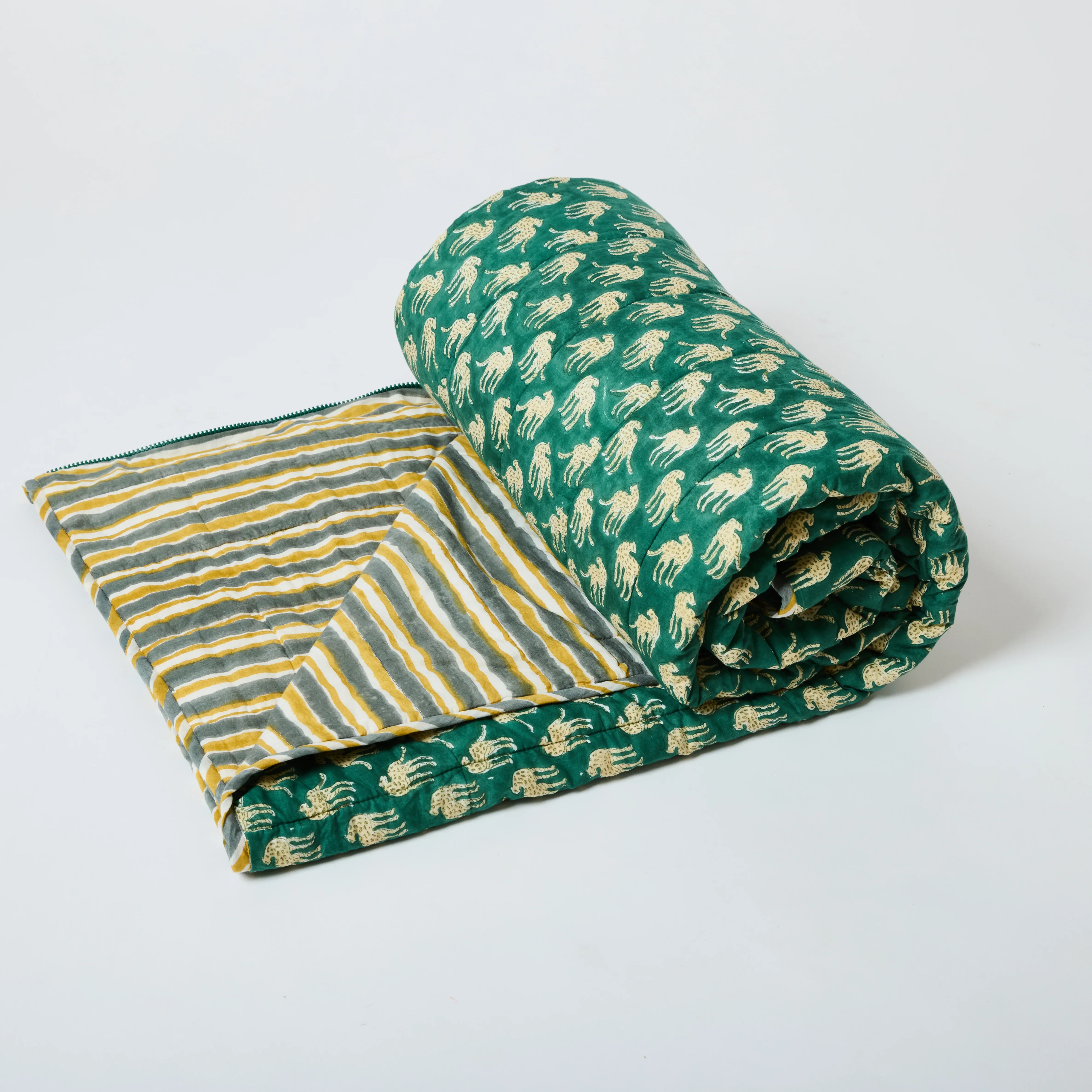 Picnic Folk Kids Reversible Cotton Sleeping Bag - Image 13