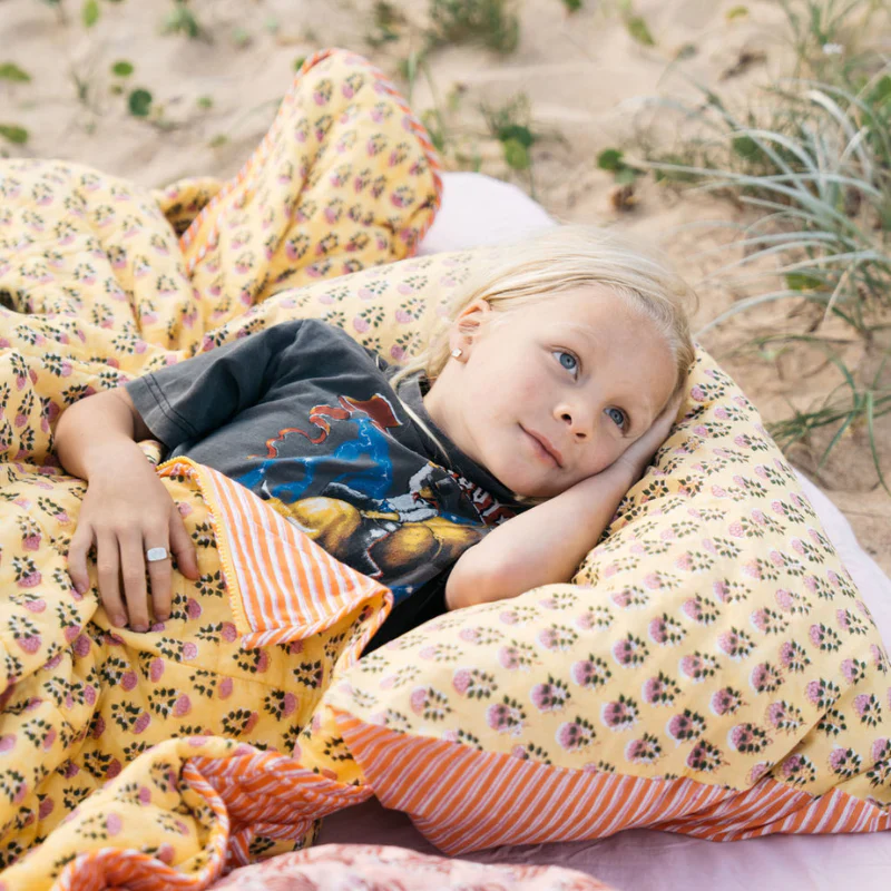 Picnic Folk Kids Reversible Cotton Sleeping Bag - Image 2