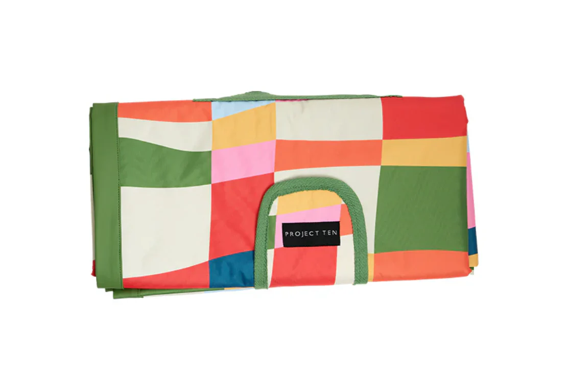 Project Ten Rainbow Weave Picnic Mat - Image 3