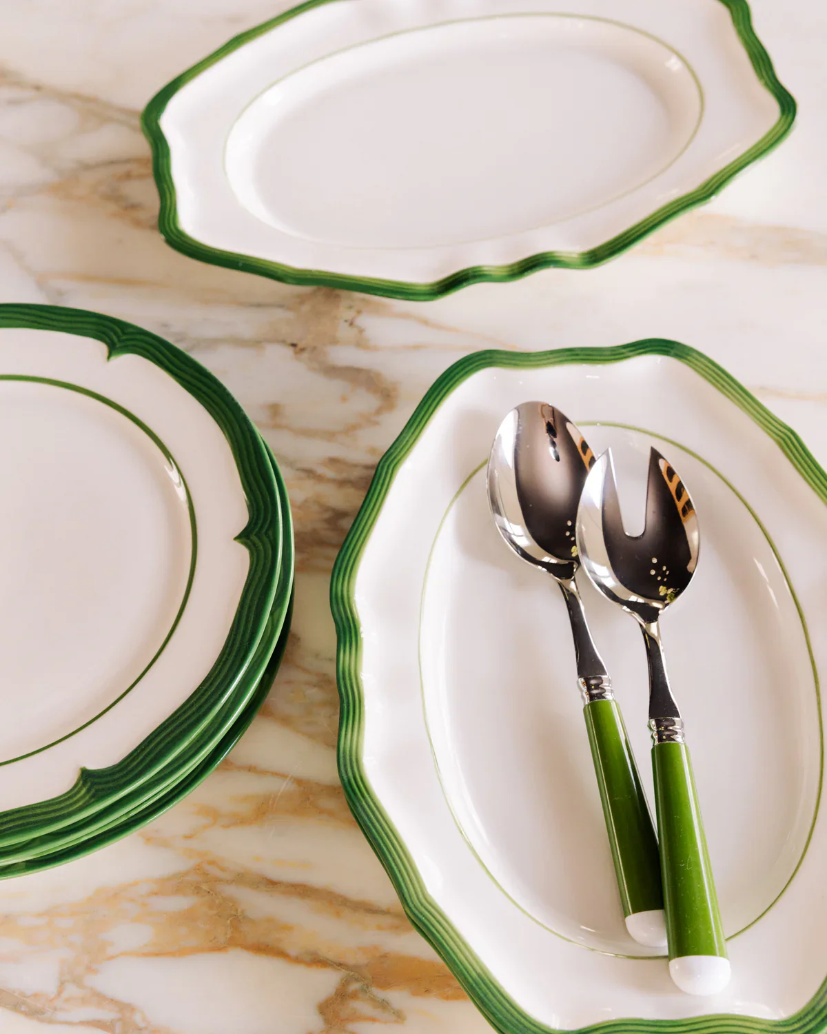 Soft Scallop Embossed Platter - Image 5