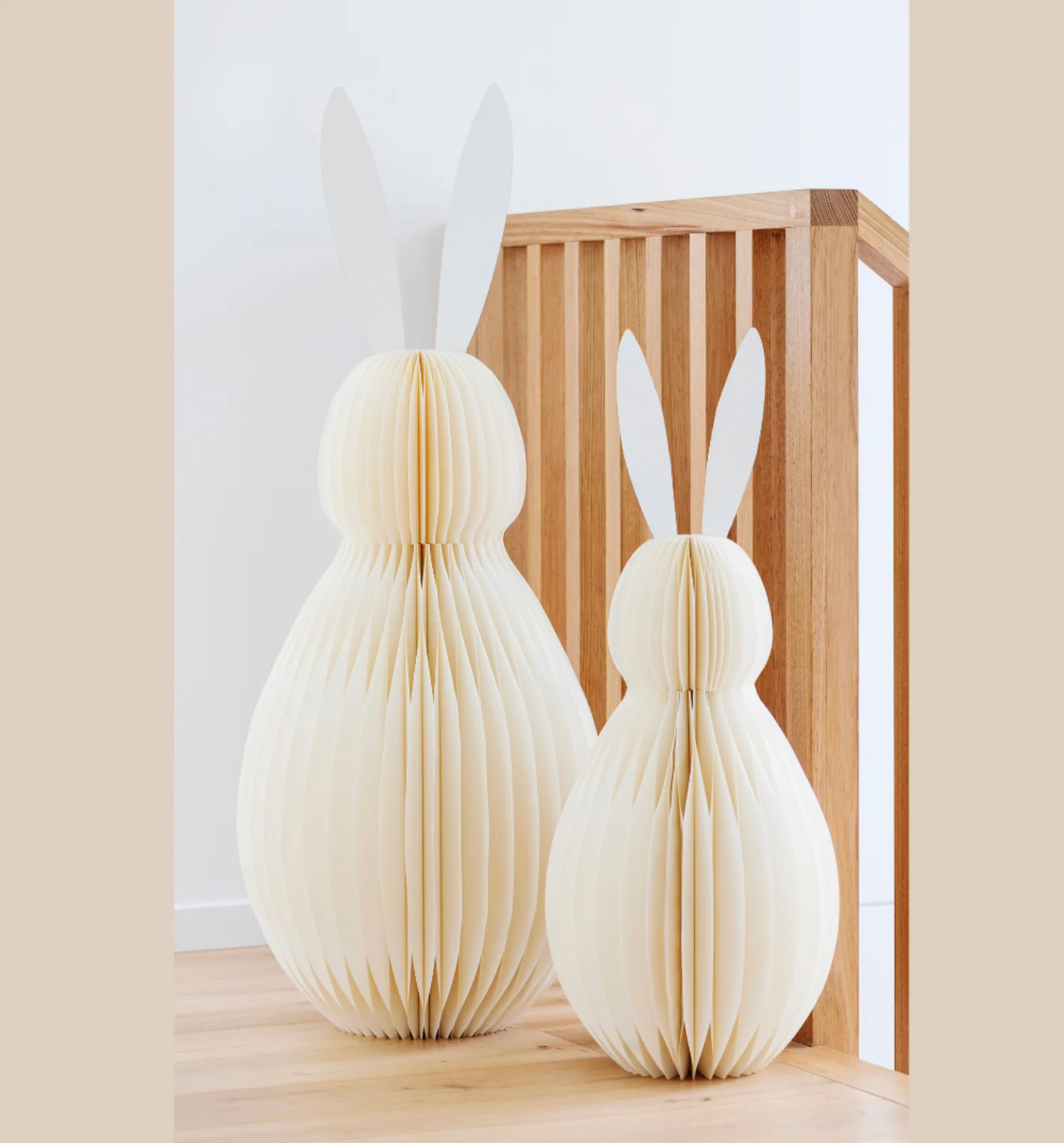 Sustainable Paper Bunny Vanilla - Image 9