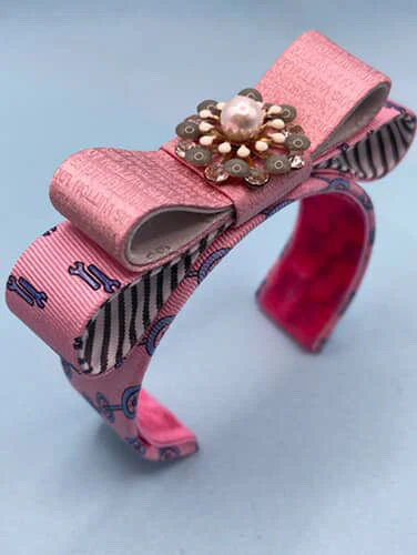 Vintage LV Wheels and Wrench & Dunhill Silk Cuff - Image 5